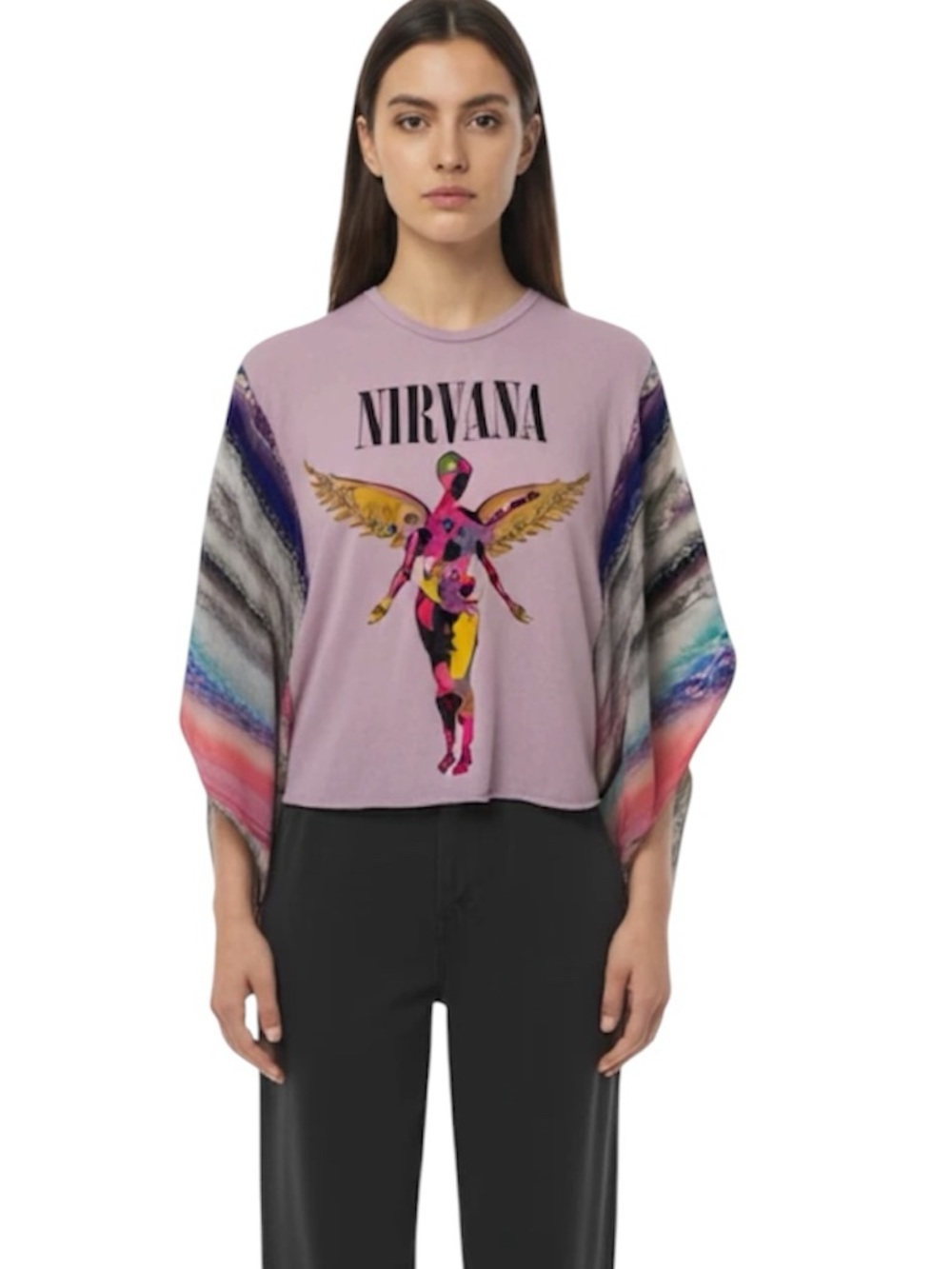 Nirvana Upcycled tee
